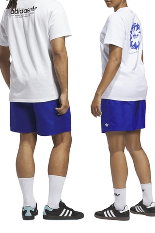 Short loose de skateboard FSBS - Bleu roi