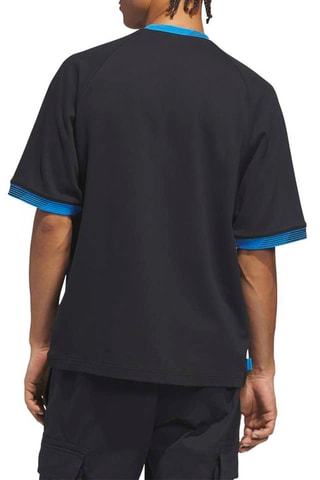 T-shirt de skateboard regular Graphics - Noir et bleu foncé