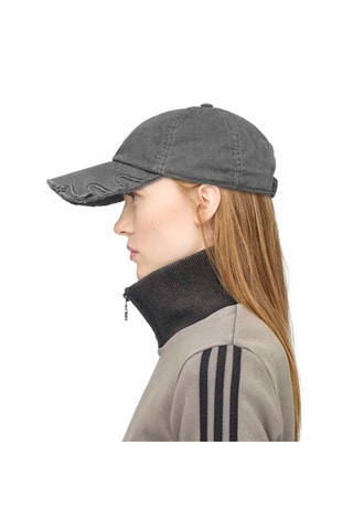 Casquette en jean Statement Hza - Noir
