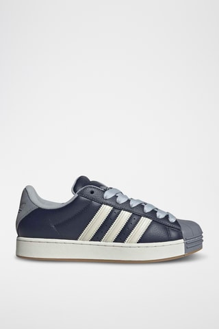 Baskets en nubuck Superstar - Gris et bleu marine