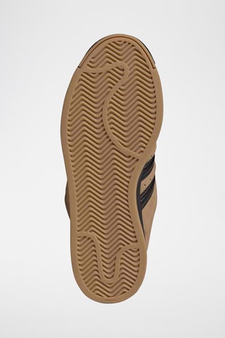 Baskets en cuir Superstar - Marron