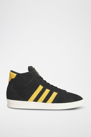 Chaussures de skateboard en cuir FSBS - Noir