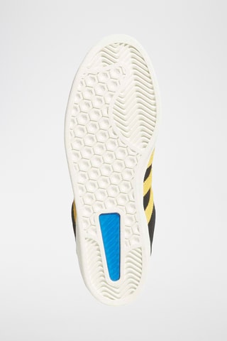 Chaussures de skateboard en cuir FSBS - Noir