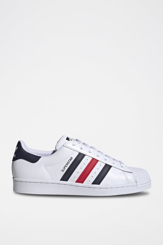 Sneakers en cuir Superstar Blanc