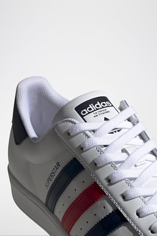 Sneakers en cuir Superstar Blanc