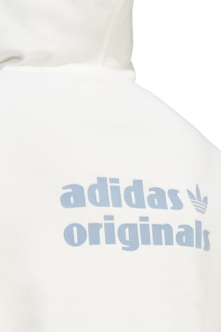 Sweat à capuche Cropped Blanc