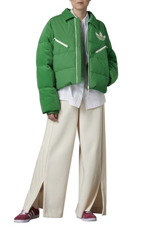 Doudoune en velours Velvet Puffer Vert