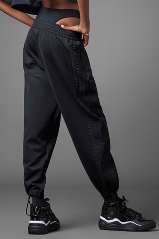 Pantalon de survêtement trompe-l’œil Noir