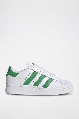 Sneakers en cuir Superstar - Blanc et vert