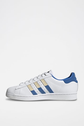 Sneakers Superstar - Blanc et bleu