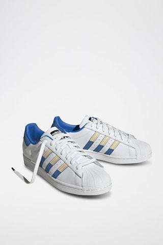 Sneakers Superstar - Blanc et bleu