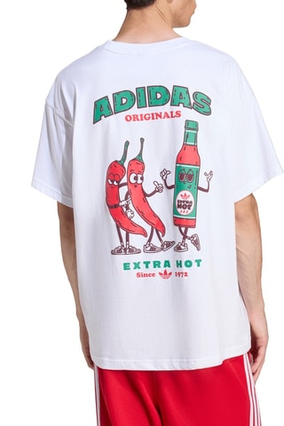 T-shirt Chilli - Blanc - Adidas