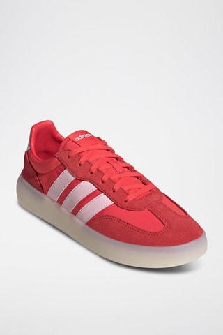Baskets en nubuck - Rouge