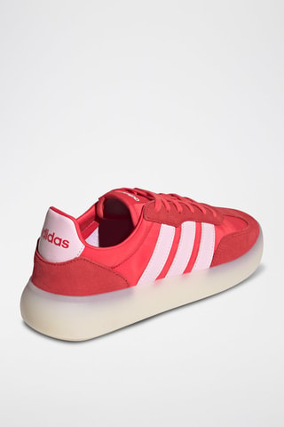 Baskets en nubuck - Rouge