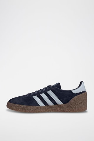 Baskets en cuir - Bleu marine
