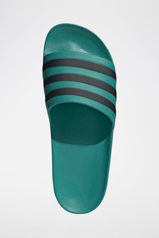 Claquettes Adilette Aqua - Vert foncé