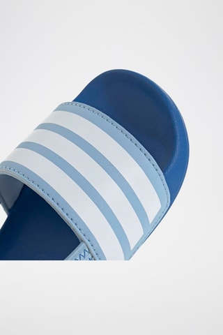 Sandales Adilette - Bleu clair et blanc