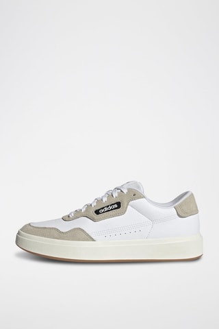 Chaussures de tennis en cuir Park - Blanc