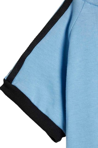 T-shirt regular Stripes - Bleu clair