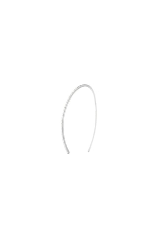 Boucles d'oreilles Lianes précieuses - Or blanc et diamants