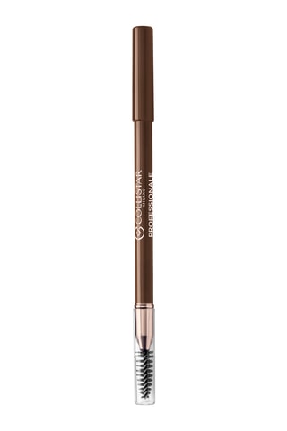 Crayon à sourcils professionnel et petite brosse goupillon - N° 3 Marrone - 1,1 g