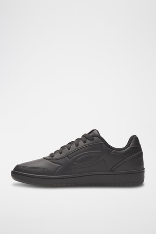 Court en cuir - Noir
