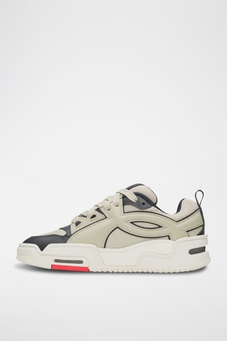 Court en cuir - Marron