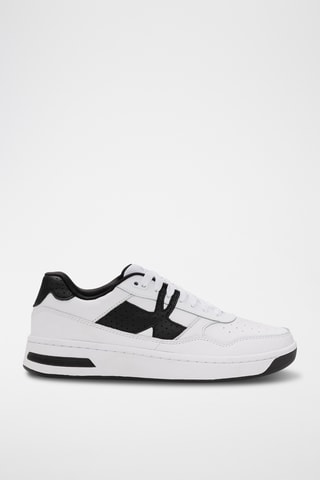 Court en cuir - Blanc