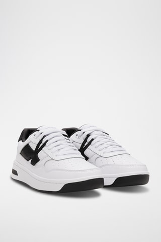 Court en cuir - Blanc