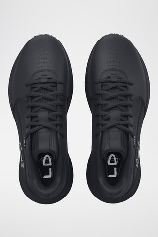 Lockdown en cuir - Noir