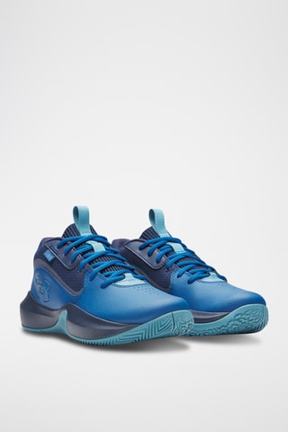 Lockdown en cuir - Bleu électrique