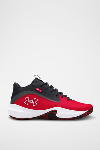 Lockdown en cuir - Rouge