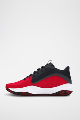 Lockdown en cuir - Rouge