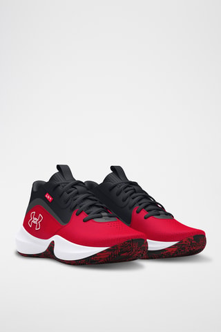 Lockdown en cuir - Rouge
