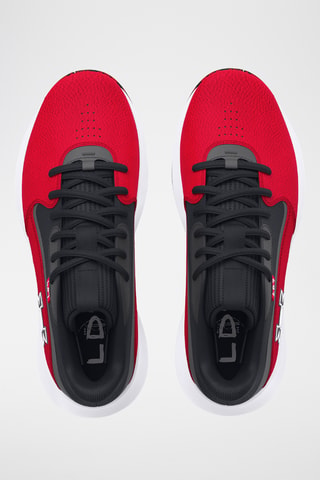 Lockdown en cuir - Rouge