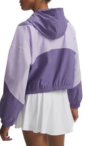 Veste à capuche Rival Woven - Violet