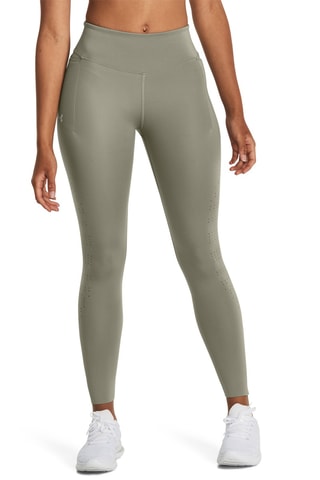 Legging de running taille haute Launch - Vert olive