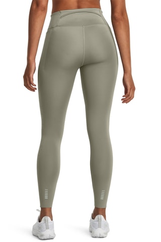 Legging de running taille haute Launch - Vert olive