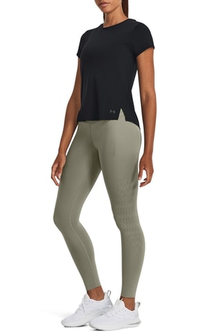 Legging de running taille haute Launch - Vert olive