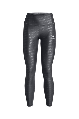 Legging d’entraînement taille haute Armour Emboss - Gris foncé