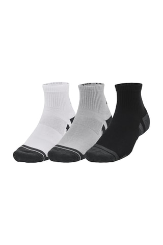 3 paires de chaussettes d’entrainement Performance Tech - Blanc et gris