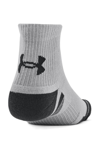 3 paires de chaussettes d’entrainement Performance Tech - Blanc et gris