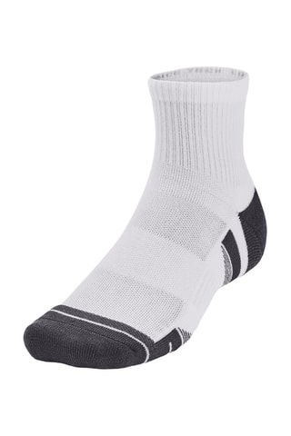3 paires de chaussettes d’entrainement Performance Tech - Blanc