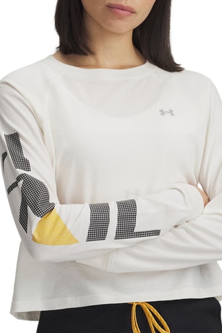 T-shirt de trail running - Blanc