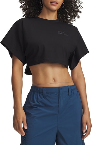 T-shirt cropped - Noir