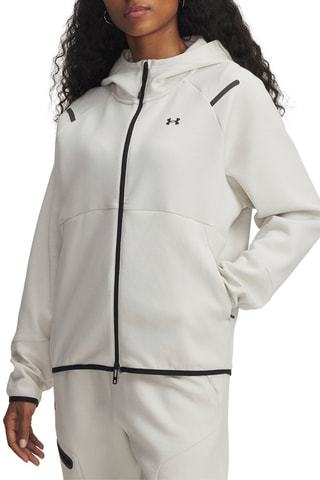 Sweat polaire à capuche Unstoppable - Blanc