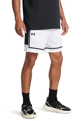 Short de basketball Zone Pro - Blanc