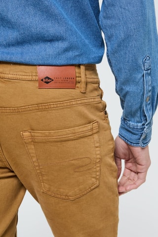 Broek Straight Jordy - Camel