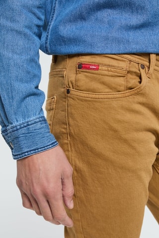 Broek Straight Jordy - Camel