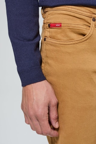 Jeans straight Julien - Bruin
